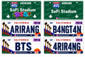 California License and Exit signs