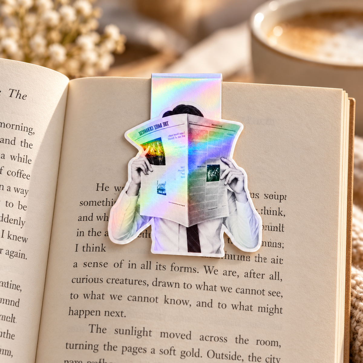 Black and White Bookmark