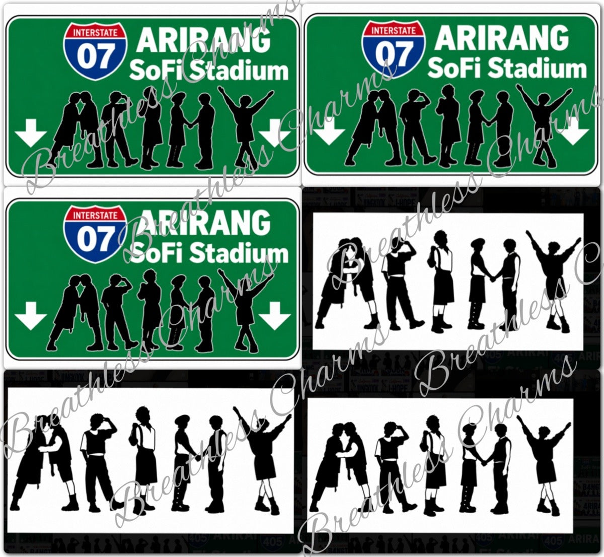 Exit Sign and Army Tattoo