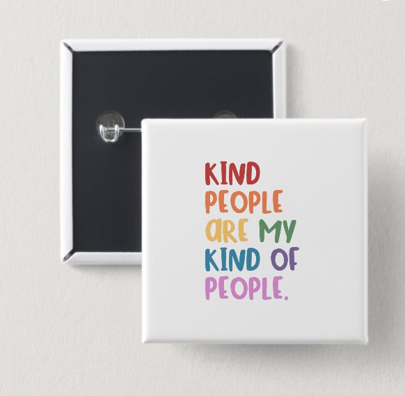 2.5" x 2.5" Square Magnets or Pins